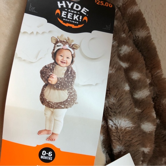 NWT Baby Walrus Halloween costume Pullover Top- HYDE & EEK Size 6 Months - Picture 5 of 9